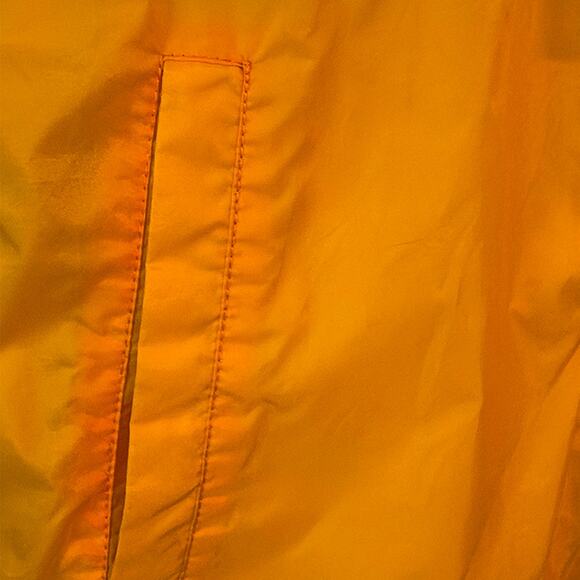 Vans Thanks Coach Jacket Lightweight Snap-Front Windbreaker Yellow Women's M - Picture 6 of 10